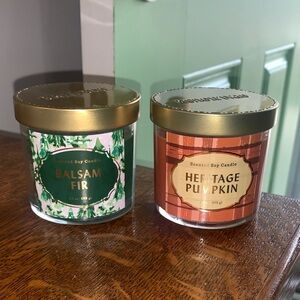 Opal House Soy Candles 4.1 oz - Pumpkin & Balsam Fir